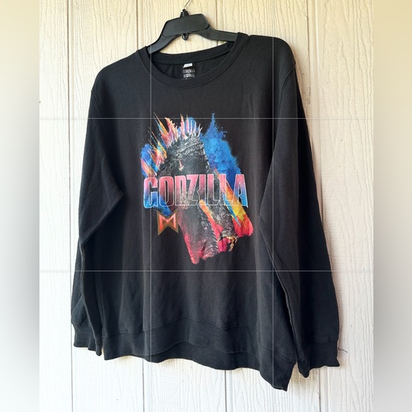 NEW Iconic Godzilla Graphic Sweatshirt - Picture 9 of 9
